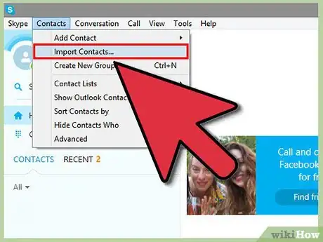 Imagen titulada Add Contacts to Skype Step 6