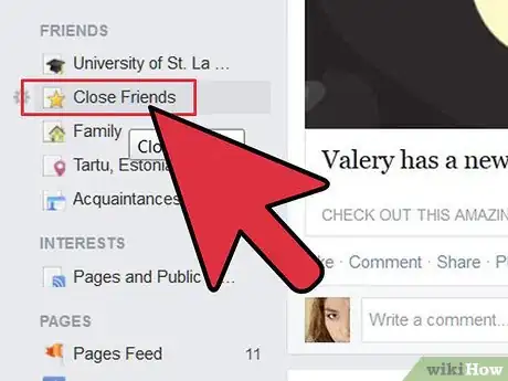 Imagen titulada Make Friends Lists on Facebook Step 3