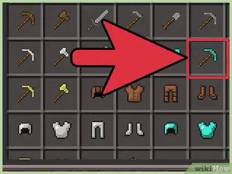 Imagen titulada Make a Pickaxe on Minecraft Step 21