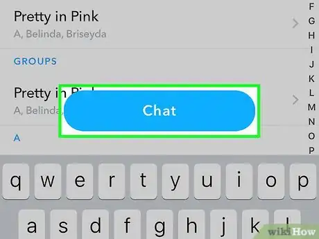 Imagen titulada Make a List on Snapchat Step 6