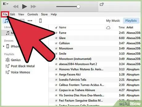 Imagen titulada Export an iTunes Playlist Step 3