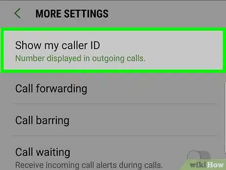 Imagen titulada Hide Phone Number on Samsung Galaxy Step 6