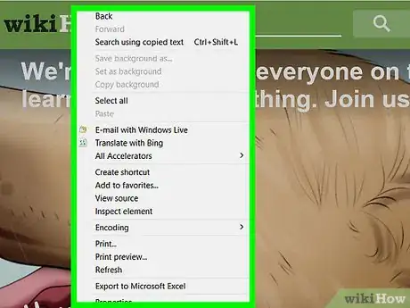 Imagen titulada Create a Shortcut to a Website on Your Desktop with Internet Explorer Step 3