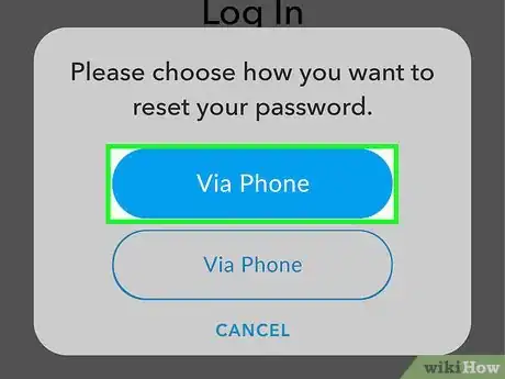 Imagen titulada Log in to Snapchat Step 12