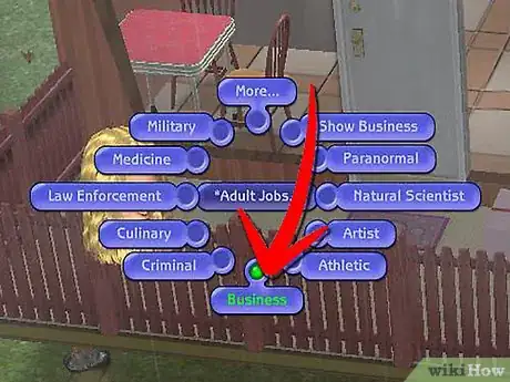 Imagen titulada Reach the Top of Your Job Career in Sims 2 Step 1Bullet2
