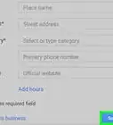 crear una ubicación en Google Maps