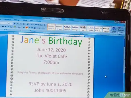 Imagen titulada Create Your Own Birthday Invitations Step 15