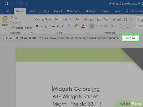 Imagen titulada Recover Word Documents Step 6