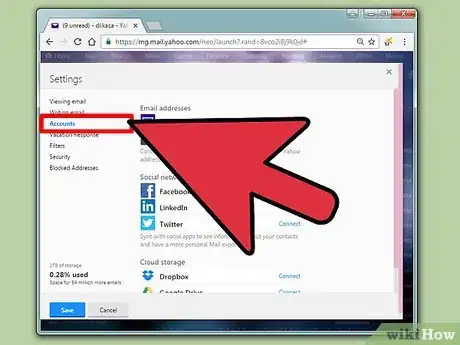 Imagen titulada Connect Yahoo Mail to Facebook Step 5