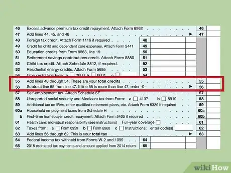 Imagen titulada Fill out IRS Form 1040 Step 21