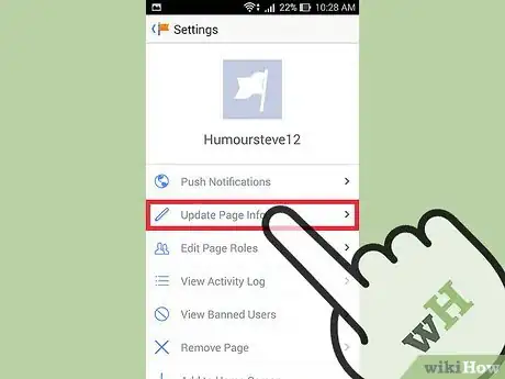 Imagen titulada Update Your Page Info Using Facebook Pages Manager Step 5