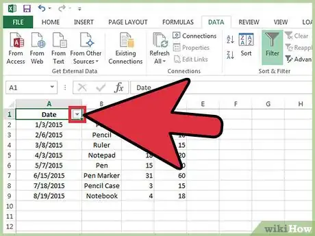 Imagen titulada Use AutoFilter in MS Excel Step 4
