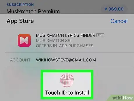 Imagen titulada Show Lyrics on Spotify on iPhone or iPad Step 5