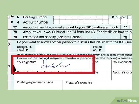 Imagen titulada Fill out IRS Form 1040 Step 27