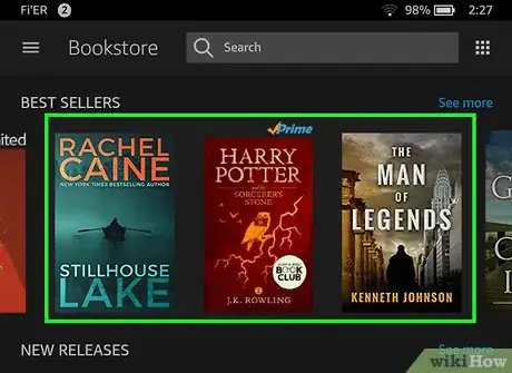 Imagen titulada Buy Books for Your Kindle Step 4