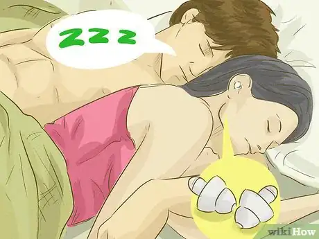 Imagen titulada Sleep With a Snoring Partner Step 1