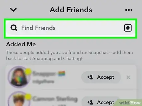 Imagen titulada Know When You've Been Blocked on Snapchat Step 4