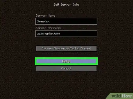 Imagen titulada Join a Minecraft Server Step 9