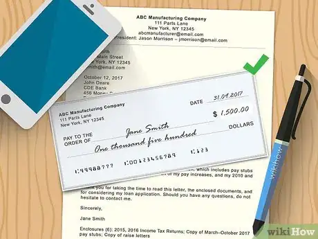 Imagen titulada Write a Letter for Proof of Income Step 14