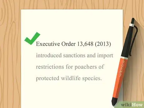 Imagen titulada Cite Executive Orders Step 11