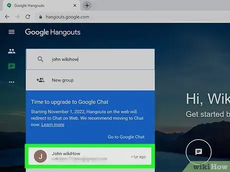 Imagen titulada Send a Google Hangouts Invite Step 4