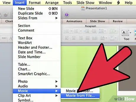 Imagen titulada Make a PowerPoint Presentation That Includes Audio and Video Files Step 3