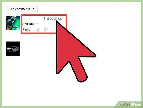 Imagen titulada Leave Comments on YouTube Step 9