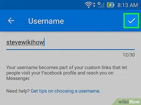 Imagen titulada Change Your Facebook Messenger Username Step 14