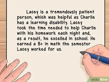 Imagen titulada Write a Letter of Recommendation for a Nanny Step 5