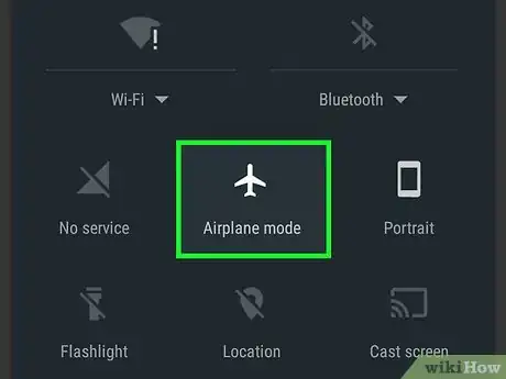 Imagen titulada Put an Android Phone Into Airplane Mode Step 3