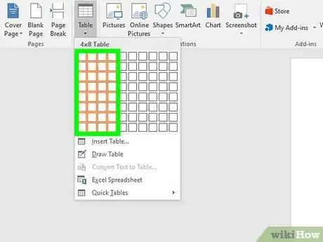 Imagen titulada Insert a Table in a Microsoft Word Document Step 3