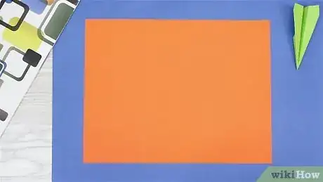Imagen titulada Make a Dart Paper Airplane Step 1
