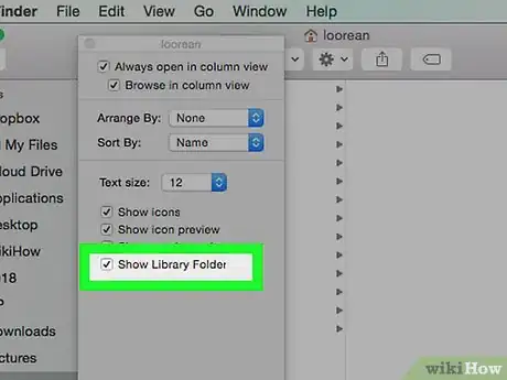Imagen titulada Find the Library Folder on a Mac Step 13
