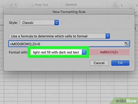 Imagen titulada Highlight Every Other Row in Excel Step 18