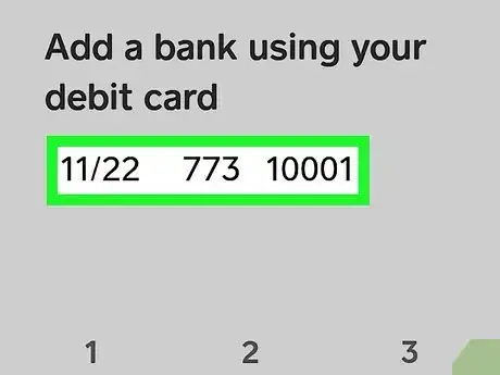 Imagen titulada Register a Credit Card on Cash App on Android Step 5