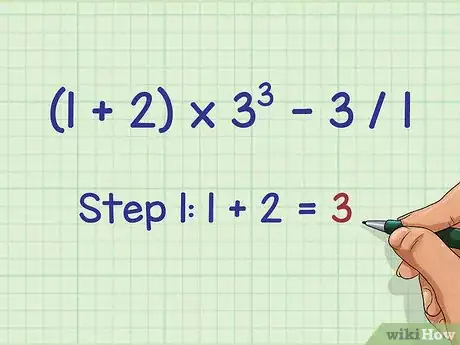 Imagen titulada Evaluate an Expression Using PEMDAS Step 4