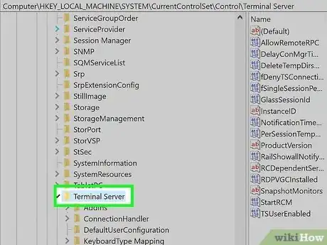Imagen titulada Turn on Remote Desktop Using Regedit Step 5