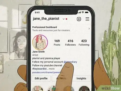 Imagen titulada See if Someone Has Multiple Instagram Accounts Step 1
