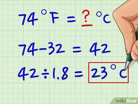 Imagen titulada Convert Between Fahrenheit, Celsius, and Kelvin Step 3