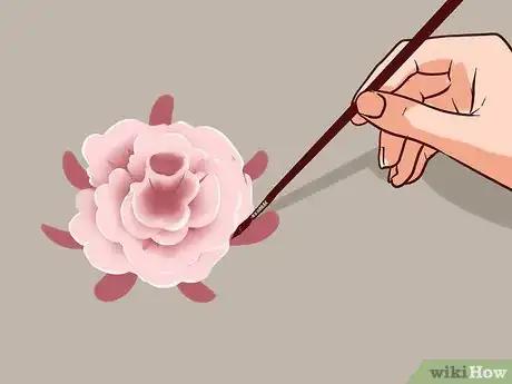 Imagen titulada Paint a Rose Step 10