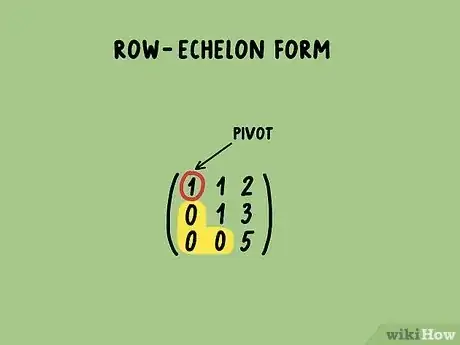 Imagen titulada Reduce a Matrix to Row Echelon Form Step 1