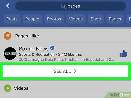 Imagen titulada View a List of Your Liked Pages on Facebook on iPhone or iPad Step 5