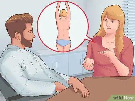 Imagen titulada Feel Comfortable Undressing at the Doctor's Office Step 1