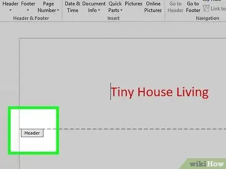 Imagen titulada Add a Header in Microsoft Word Step 12