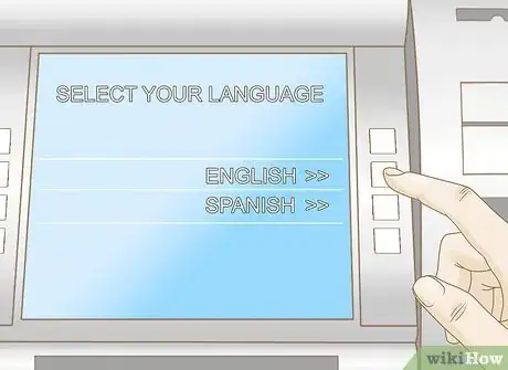 Imagen titulada Withdraw Cash from an Automated Teller Machine Step 4