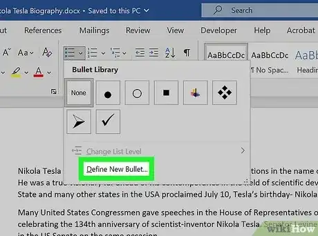 Imagen titulada Add a Check Mark to a Word Document Step 39