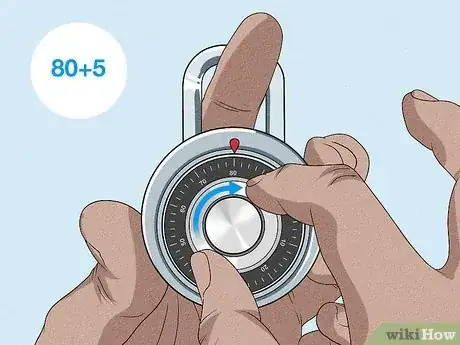 Imagen titulada Open a 3 Digit Combination Lock Step 8