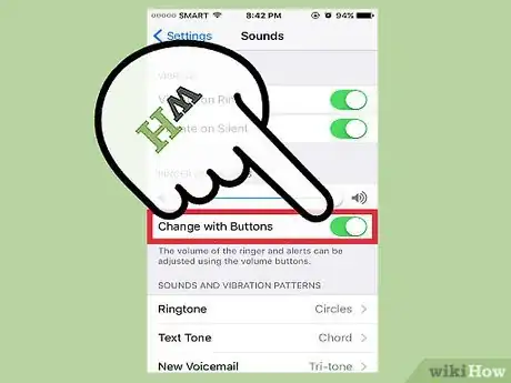 Imagen titulada Adjust the Volume on iOS 10 Step 10