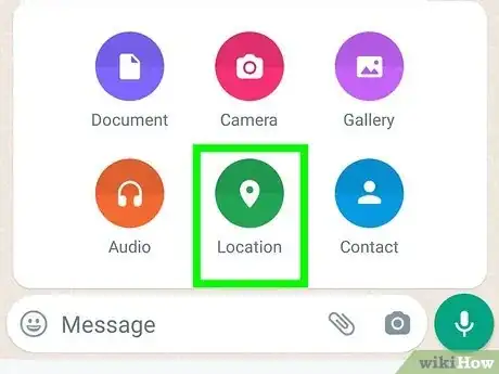 Imagen titulada Share Your Location on WhatsApp Step 11