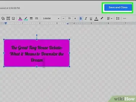 Imagen titulada Put a Box Around Text in Google Docs Step 33